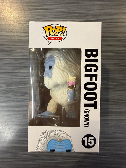 Funko POP! Myths - Bigfoot Snowy (Canadian Convention)(Flocked)(Damaged Box) #15