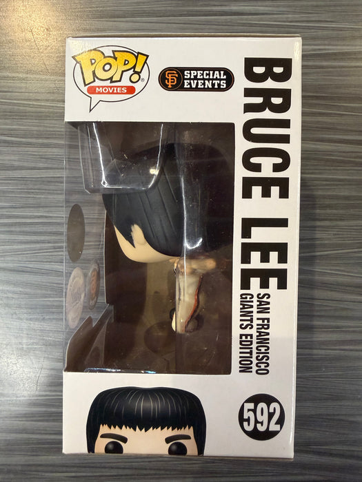 Funko POP! Movies: Bruce Lee (SF Giants) (Bait)(Damaged Box) #592