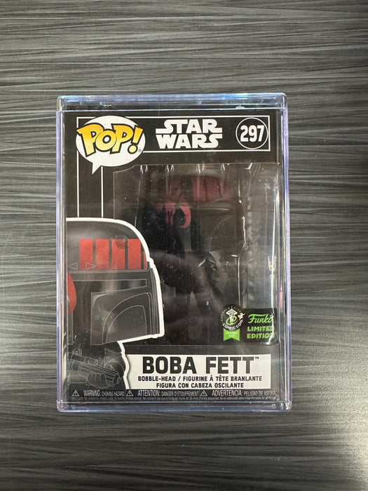 Funko POP! Star Wars: Boba Fett (2020 ECCC)(Damaged Box) #297
