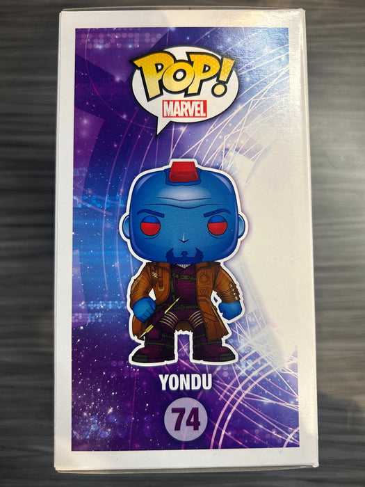 Funko POP! Marvel: Guardians of The Galaxy - Yondu (Signed/Michael Rooker/JSA)(Damaged Box) #74