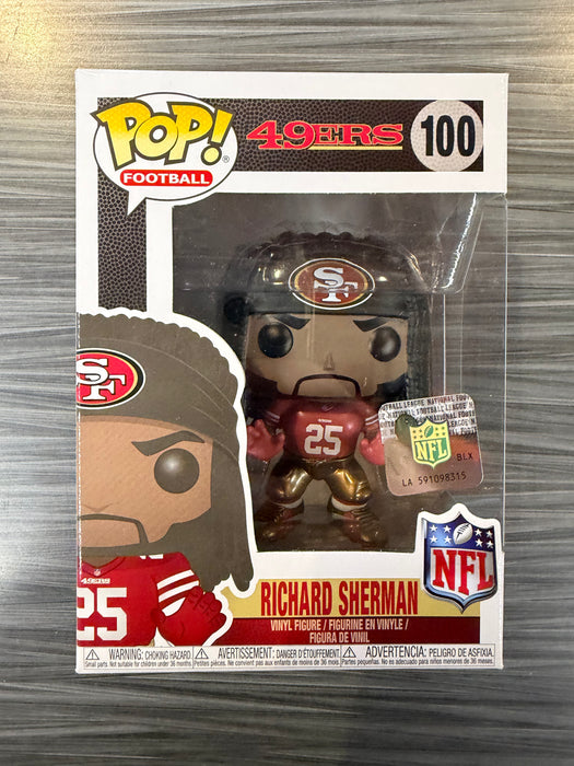 Funko POP! Football: 49ers - Richard Sherman (Damaged Box) #100