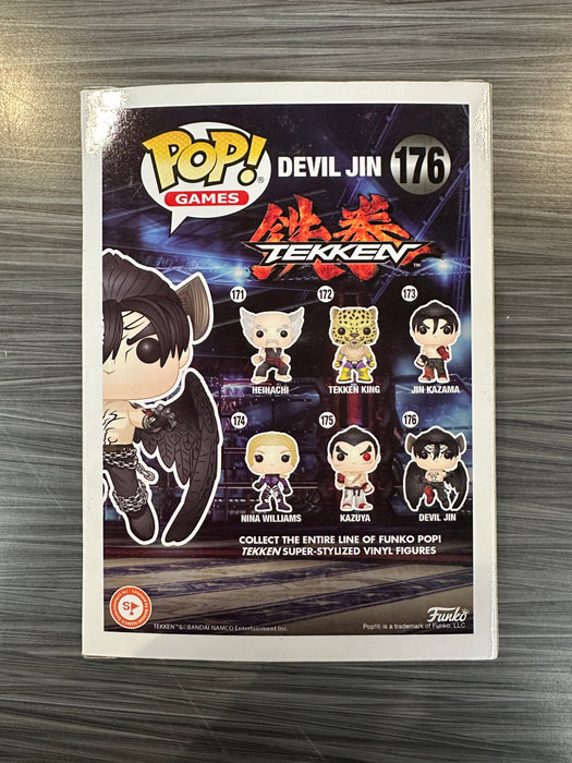 Funko POP! Games: Tekken - Devil Jin (GameStop)(Damaged Box)[B] #176