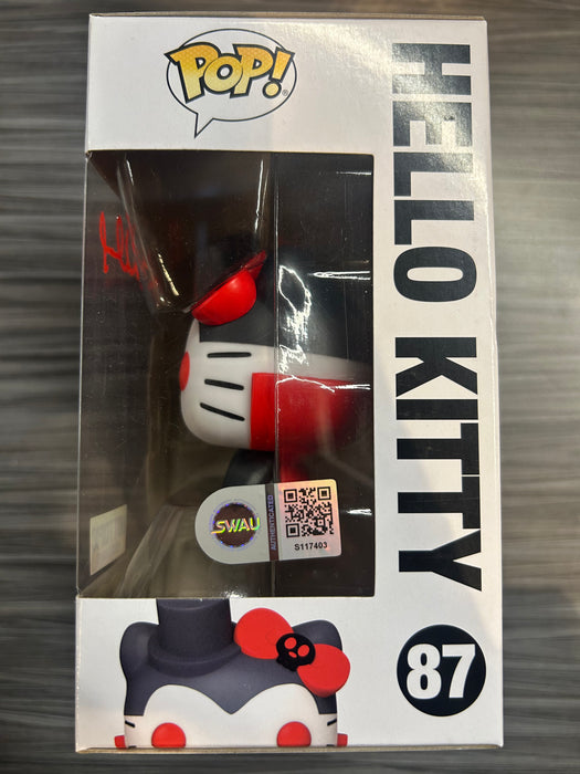 Funko POP! Hello Kitty - Hello Kitty (Hot Topic)(Signed/Lisa Wilcox/SWAU)(Damaged Box) #87