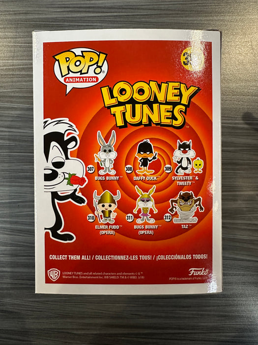 Funko POP! Animation: Looney Tunes - Pepe Le Pew (2018 Summer Convention)(Damaged Box) #395