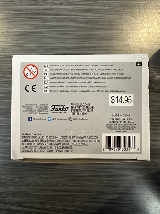 Funko POP! Animation: Looney Tunes - Pepe Le Pew (2018 Summer Convention)(Damaged Box) #395