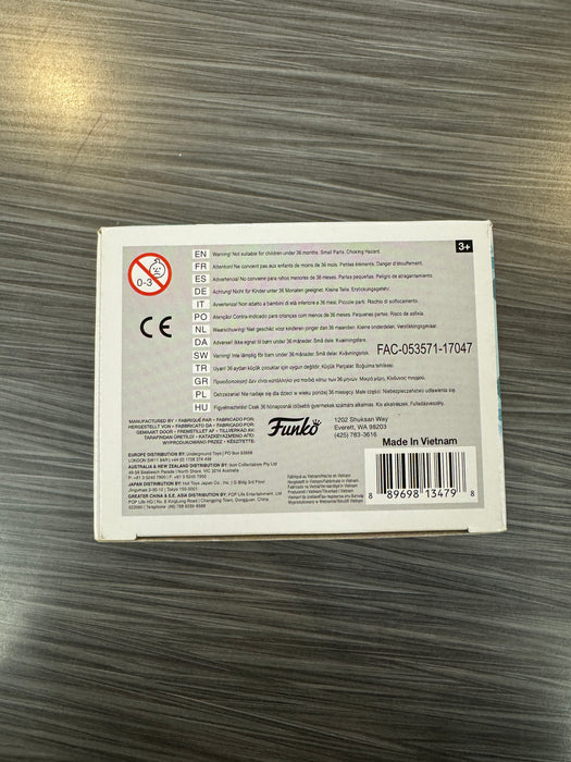 Funko POP! Star Wars: Qui Gon Jinn (GITD)(2017 Galactic Convention)(Damaged Box) #128