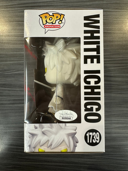 Funko POP! Animation: Bleach - White Ichigo (AAA)(Signed/Johnny Yong Bosch/JSA) [B] #1739