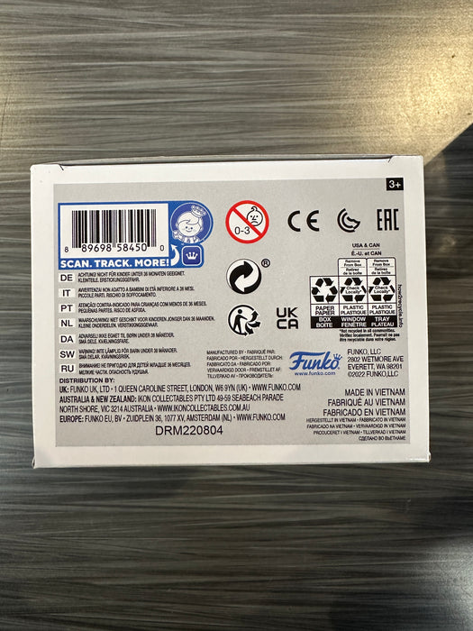 Funko POP! Animation: DragonBall Z - Goku (Ultra Instinct w/ Kamehameha)(2022 NYCC)(Damaged Box) #1211