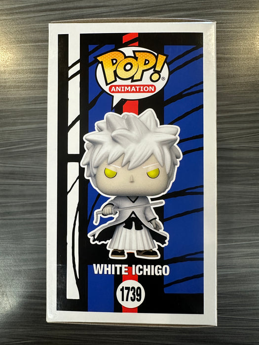 Funko POP! Animation: Bleach - White Ichigo (AAA)(Signed/Johnny Yong Bosch/JSA) [B] #1739