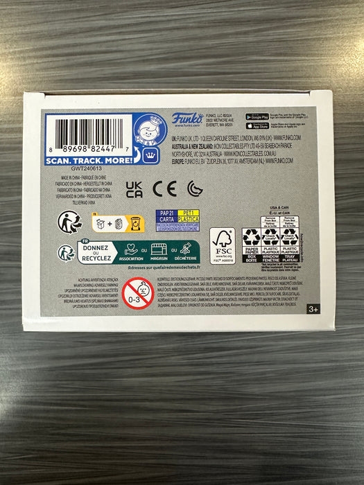 Funko POP! Animation: Bleach - White Ichigo (AAA)(Signed/Johnny Yong Bosch/JSA) [B] #1739