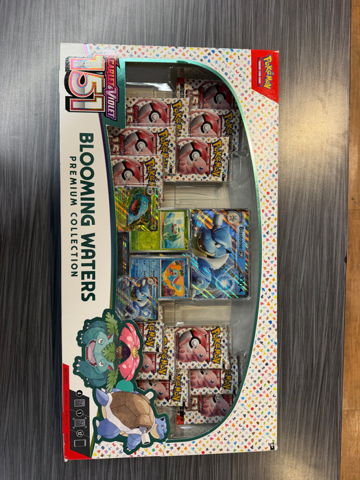 Pokémon TCG Scarlet & Violet 151 - Blooming Waters Premium Collection (Damaged Box)