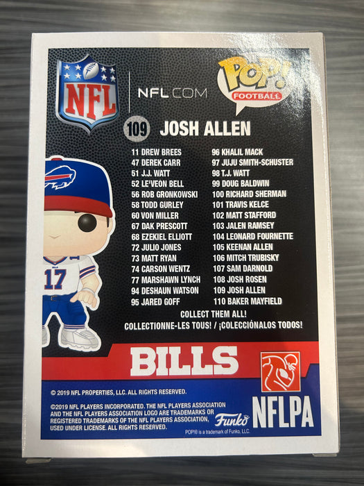 Funko POP!Football: Buffalo Bills - Josh Allen (Damaged Box) #109
