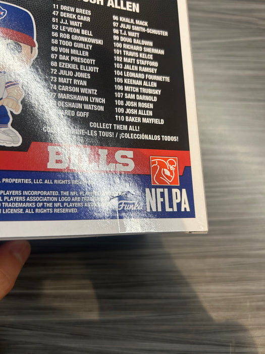 Funko POP!Football: Buffalo Bills - Josh Allen (Damaged Box) #109
