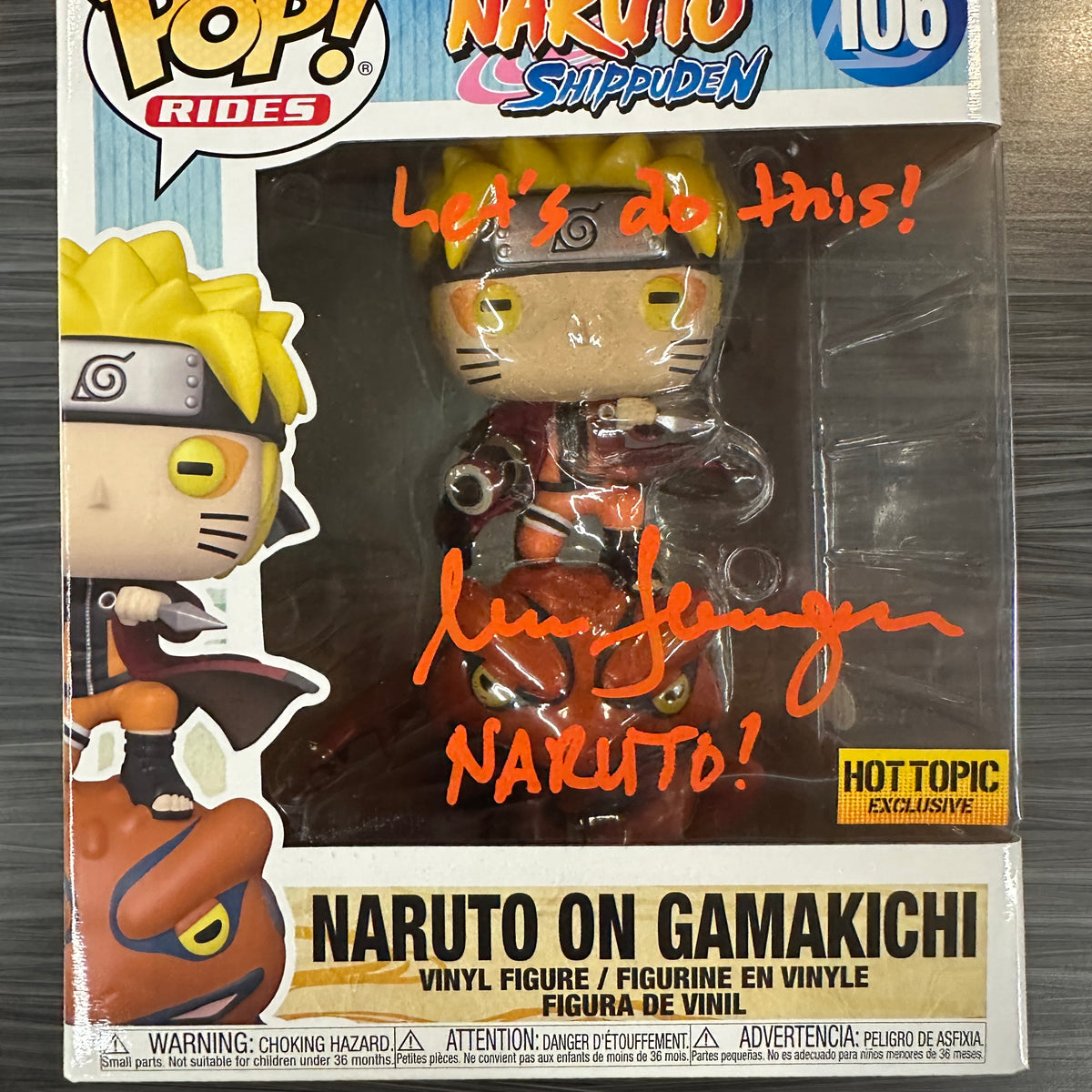 Funko POP! Rides: Naruto Shippuden - Naruto on Gamakichi [6 Inch  display picture 1