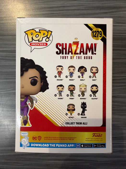 Funko POP! Heroes: Shazam - Darla (Signed/Megan Good/Beckett)(Damaged Box) #1279