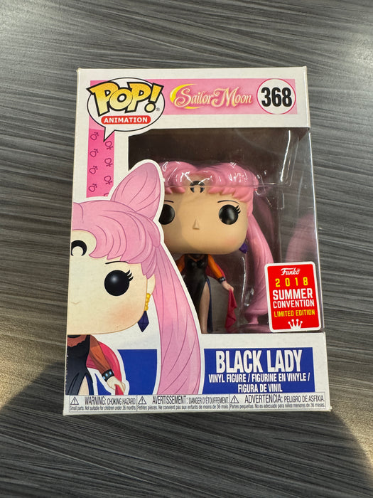 Funko POP! Animation: Sailor Moon - Black Lady (2018 Summer Convention)(Damaged Box*) #368