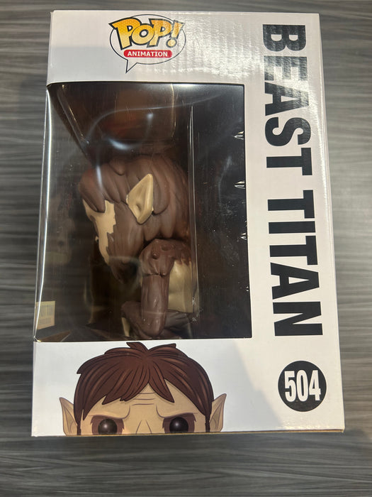 Funko POP! Animation: Attack on Titan - Beast Titan (Hot Topic)(Damaged Box) #504