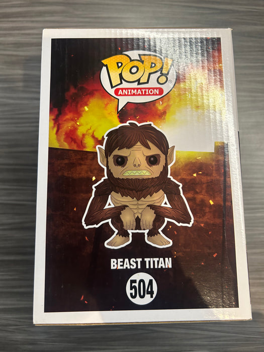 Funko POP! Animation: Attack on Titan - Beast Titan (Hot Topic)(Damaged Box) #504
