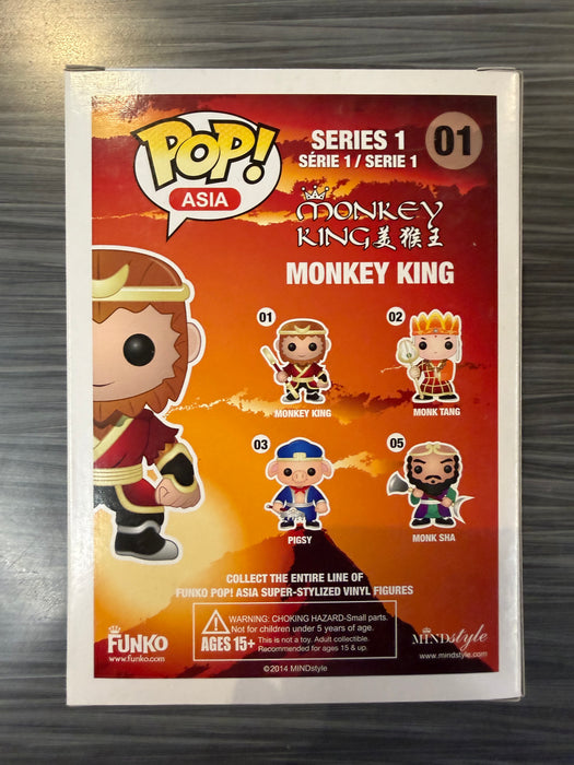 Funko POP! Asia: Monkey King - Monkey King (Convention Exclusive)(Damaged Box) #01