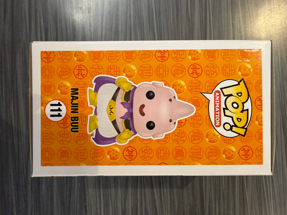 Funko POP! Animation: Dragon Ball - Majin Buu [Chocolate](Convention Exclusive)(7BAP 95Pcs)(Signed/ Josh Martin/ JSA) #111