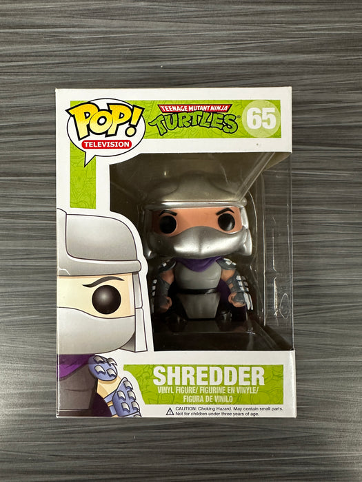 Funko POP! Television: Teenage Mutant Ninja Turtles - Shredder (Damaged Box) #65