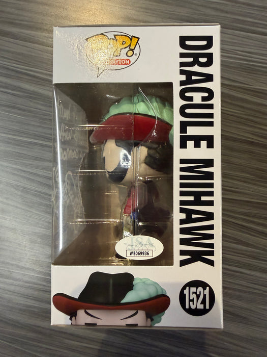 Funko POP! Animation: One Piece - Dracule Mihawk (Funko)(Signed/Steven John Ward/JSA)(Damaged Box) #1521