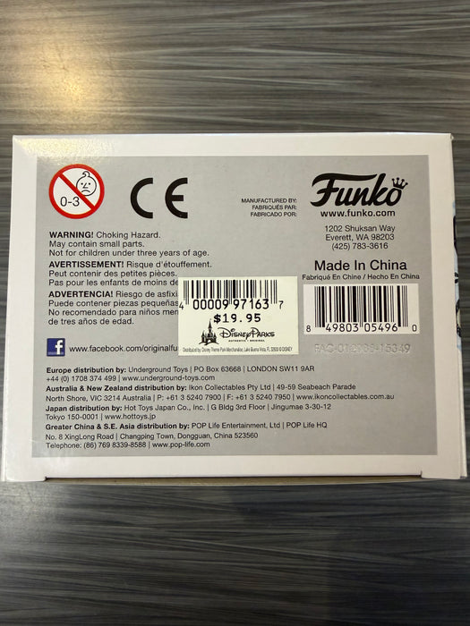 Funko POP! The Haunted Mansion: Ezra (Disney Parks)(Damaged Box) #163