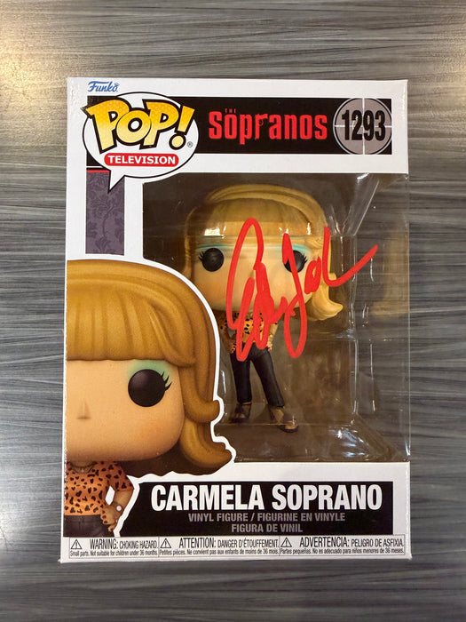 Funko POP! Television: Sopranos - Carmela Soprano (Signed/ Eddie Falco/ Beckett) #1293