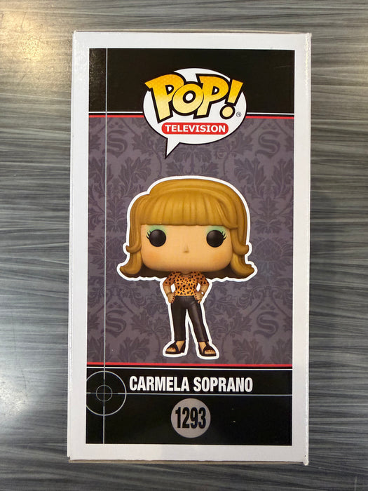 Funko POP! Television: Sopranos - Carmela Soprano (Signed/ Eddie Falco/ Beckett) #1293