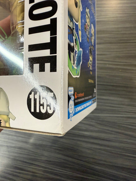 Funko POP! Animation: Black Clover - Charlotte (GiTD)(Chalice Exclusive)(Signed/Colleen Clinkenbeard/PSA)(Damaged Box) #1155