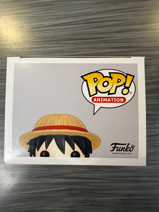 Funko POP! Animation: One Piece - Monkey. D. Luffy (Signed/Erica Schroeder/PSA) #98