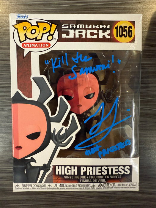 Funko POP! Animation: Samurai Jack - High Priestess (Signed/Grey Delisle/PSA) #1056