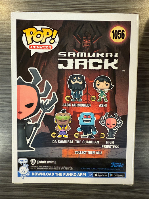 Funko POP! Animation: Samurai Jack - High Priestess (Signed/Grey Delisle/PSA) #1056
