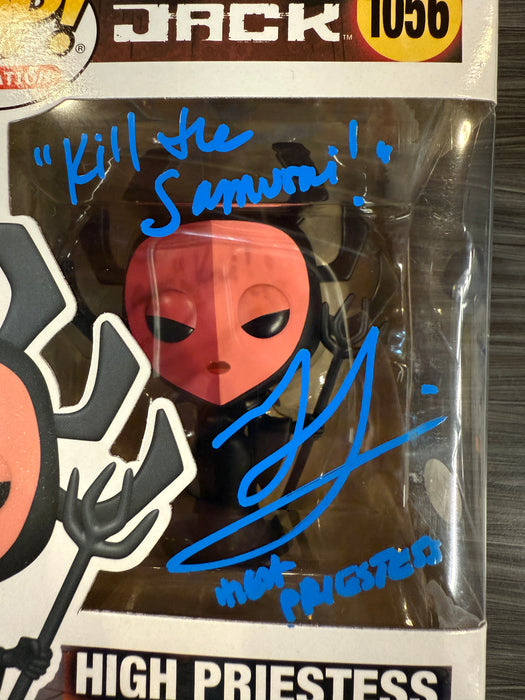 Funko POP! Animation: Samurai Jack - High Priestess (Signed/Grey Delisle/PSA) #1056