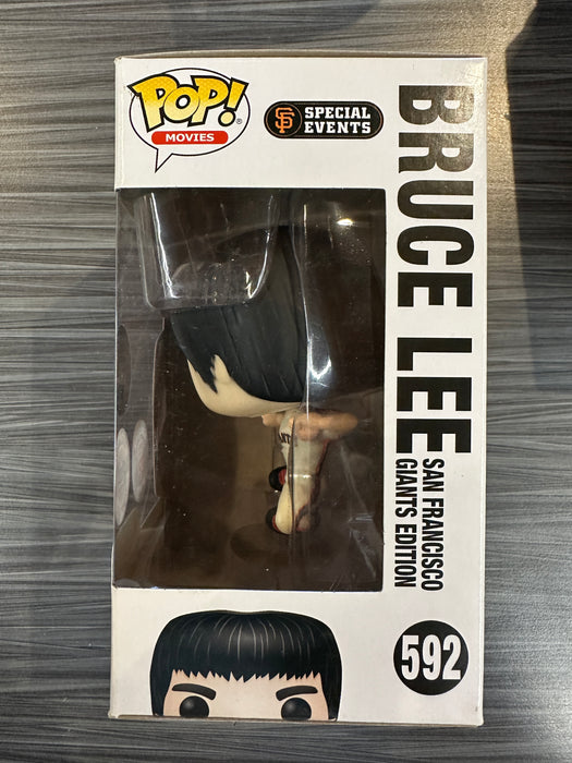 Funko POP! Movies: Bruce Lee (SF Giants) (Bait)(Damaged Box)[B] #592