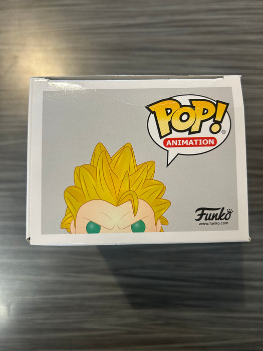 Funko POP! Animation: Dragon Ball Z - Super Saiyan 3 Goku (GiTD)(GameStop)(Damaged Box*)  #492