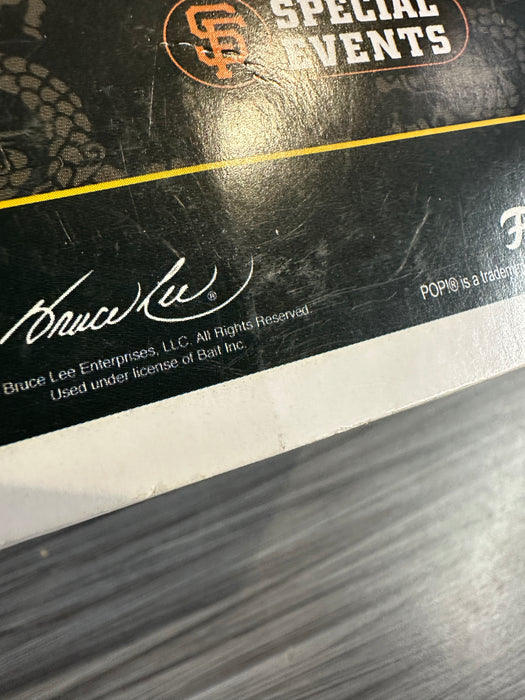 Funko POP! Movies: Bruce Lee (SF Giants) (Bait)(Damaged Box)[B] #592