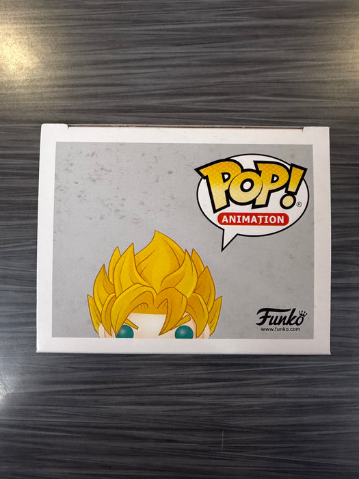 Funko POP! Animation: Dragon Ball Z - Super Saiyan Goku (Signed/Sean Schemmel/JSA)(Damaged Box) #14