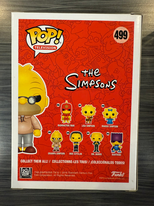 Funko POP! Television: The Simpsons - Grampa Simpson (Signed/Dan Castellaneta/PSA) #499