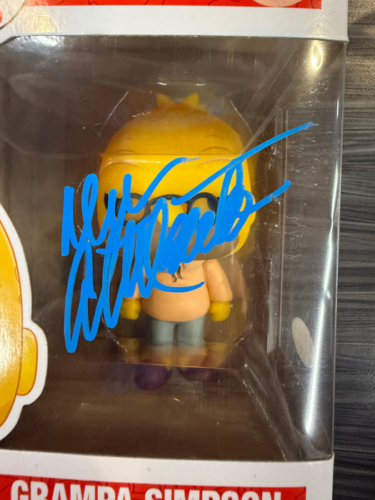 Funko POP! Television: The Simpsons - Grampa Simpson (Signed/Dan Castellaneta/PSA) #499