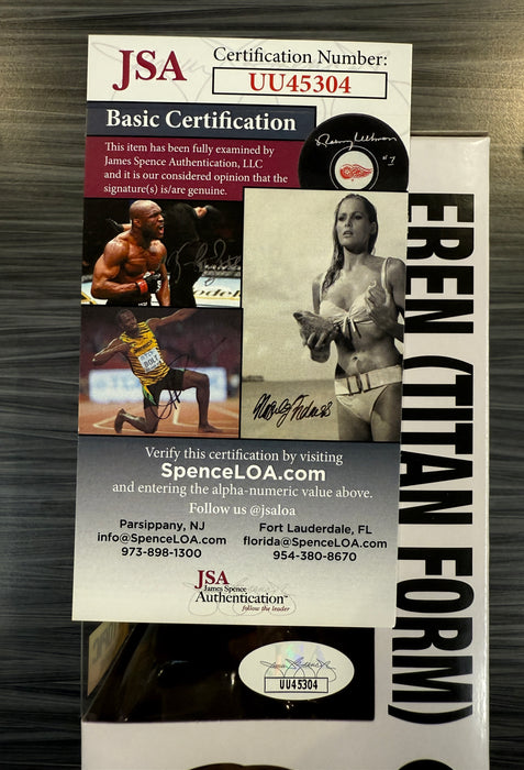 Funko POP! Animation: Attack On Titan - Eren [Titan Form][3 Languages] (Hot Topic)(Signed/Bryce Papenbrook/JSA) #22