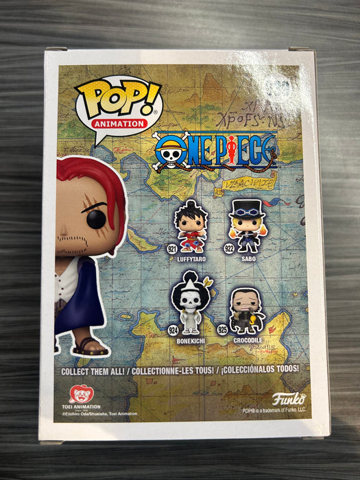 Funko POP! Animation: One Piece - Shanks (Big Apple)(CHASE)(Signed/Brandon Potter/JSA) #939