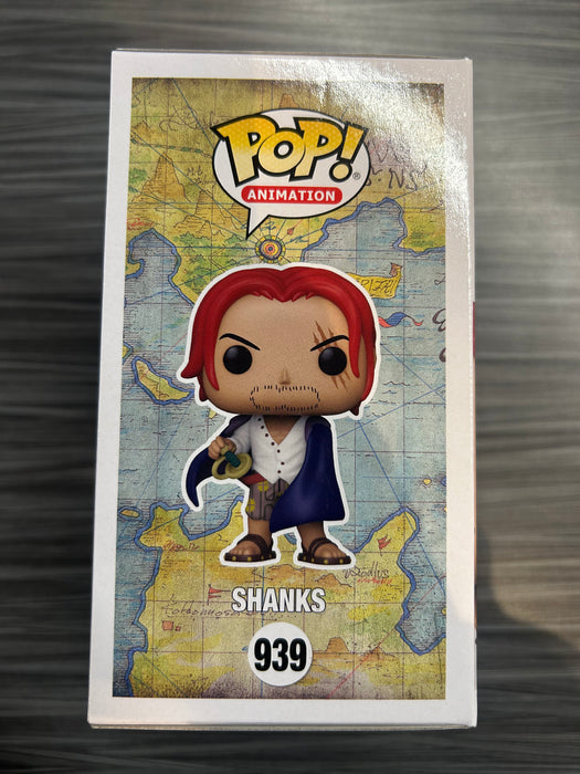 Funko POP! Animation: One Piece - Shanks (Big Apple)(CHASE)(Signed/Brandon Potter/JSA) #939