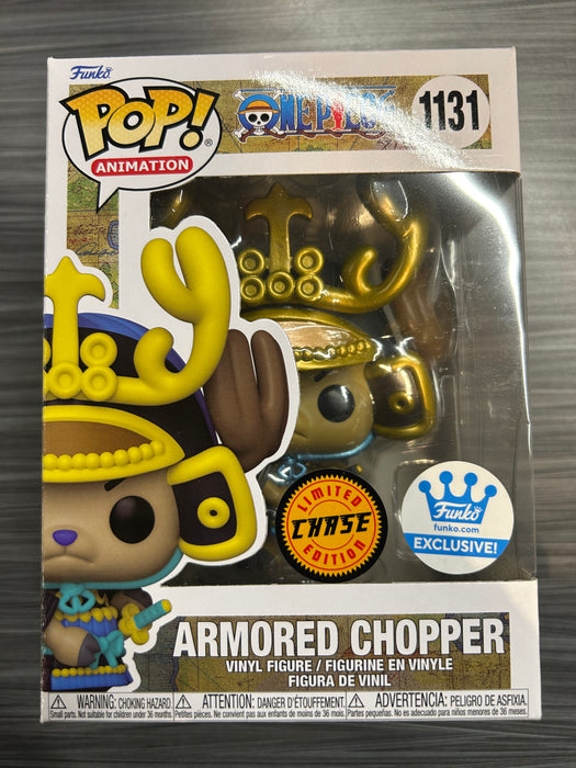 Funko POP! Animation: One Piece - Armored Chopper [Metallic](CHASE)(Funko)(Damaged Box) #1131