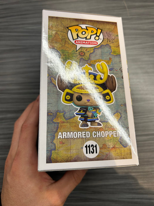 Funko POP! Animation: One Piece - Armored Chopper [Metallic](CHASE)(Funko)(Damaged Box) #1131