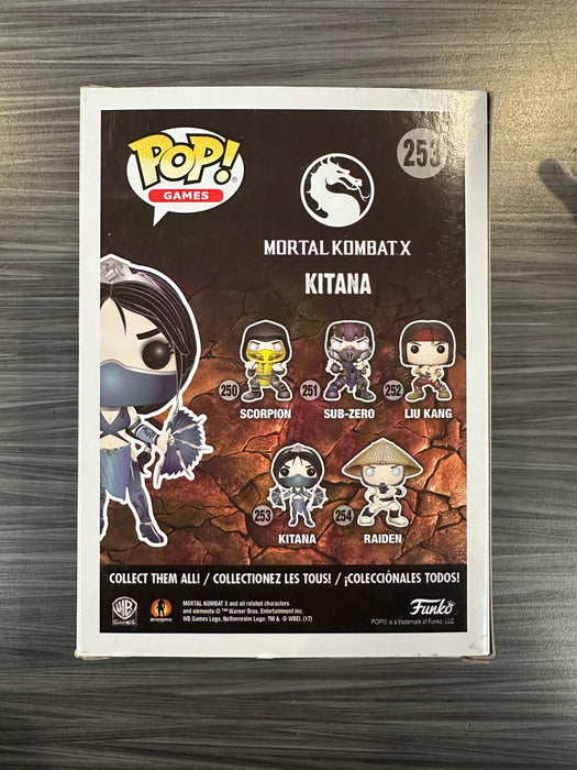 Funko POP! Games: Mortal Kombat X - Kitana (Damaged Box)[B] #253