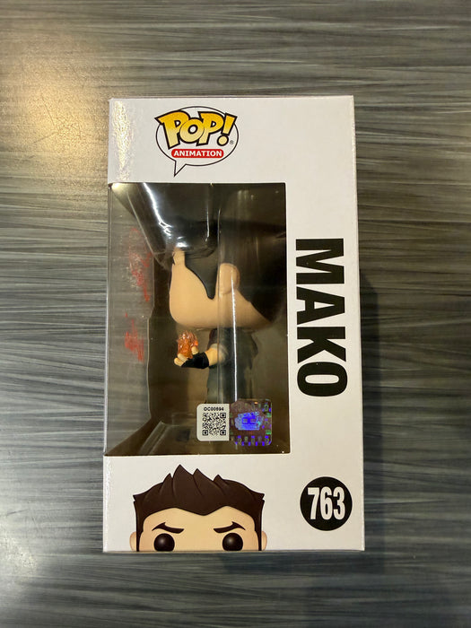 Funko POP!  Animation: The Legend of Korra - Mako (Signed/ David Faustino/ OC) #763
