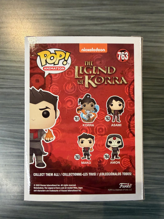 Funko POP!  Animation: The Legend of Korra - Mako (Signed/ David Faustino/ OC) #763