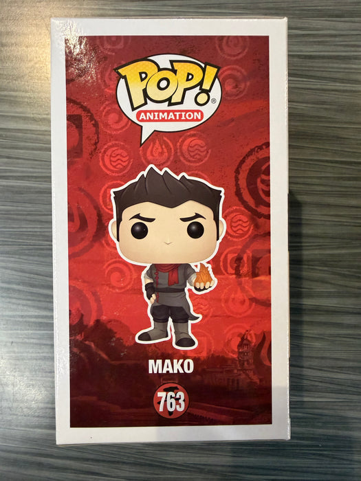 Funko POP!  Animation: The Legend of Korra - Mako (Signed/ David Faustino/ OC) #763
