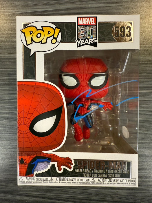 Funko POP! Marvel 80 Years: Spider-Man (Signed/Andrew Garfield/PSA) #593